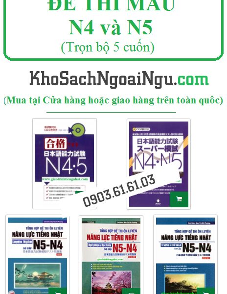 đề thi mẫu n4 và n5