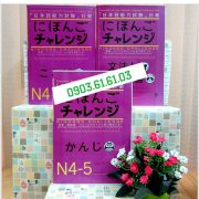 Nihongo challenge – Trọn bộ 3 cuốn