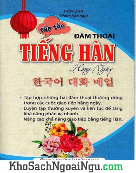 Sách Đàm thoại tiếng Hàn hàng ngày cấp tốc