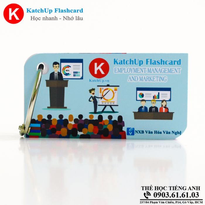 Bộ Flashcard KatchUp - Employment, management and marketing - Best Quality (22B)