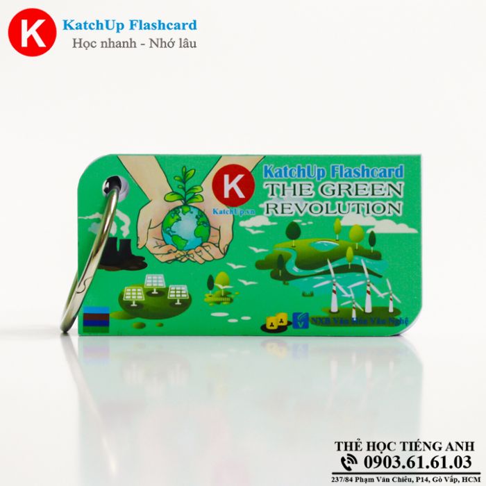 Bộ Flashcard KatchUp - The green revolution - Best Quality (20B)