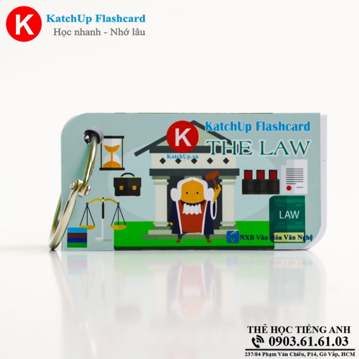 Bộ Flashcard KatchUp - The law - Best Quality (23B)