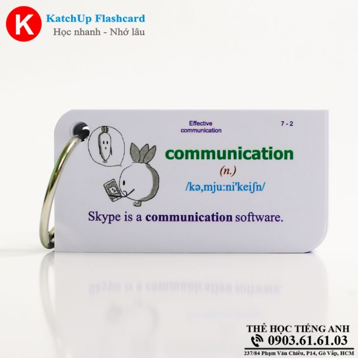 KatchUp Flashcard - Effective communication - Best Quality (11B)