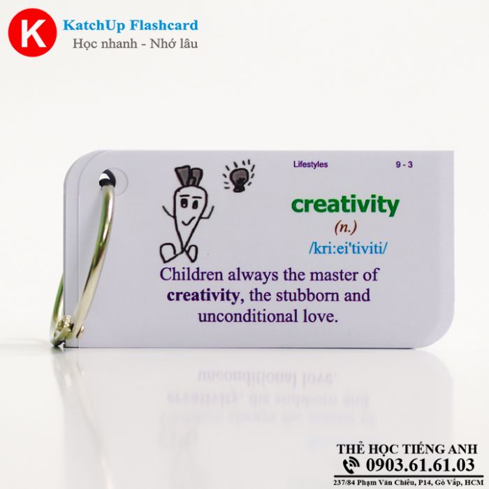 Bộ KatchUp Flashcard - Lifestyles - Best Quality (09B)